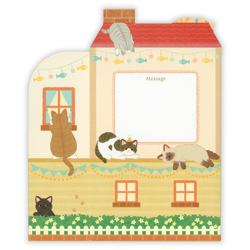 NB 3D Birthday Greeting Card - Cat