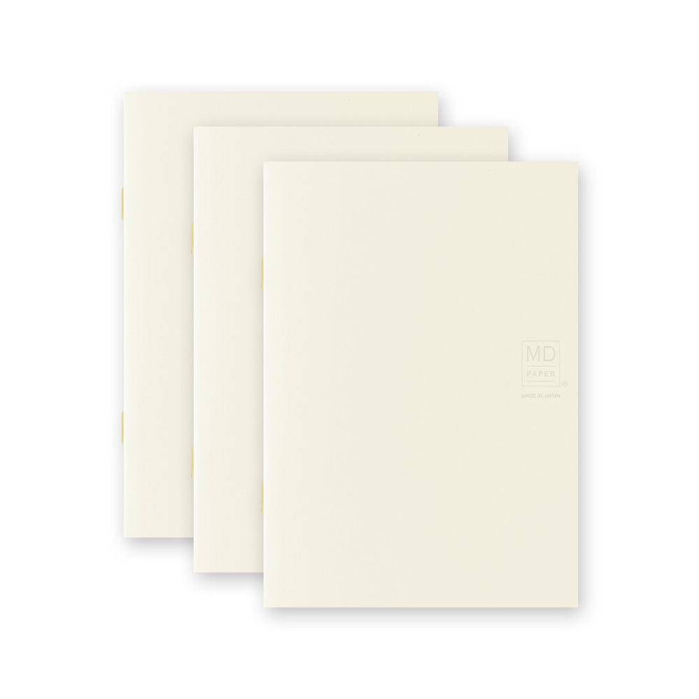 Midori MD Notebook Light A6 Lined - Pack of 3