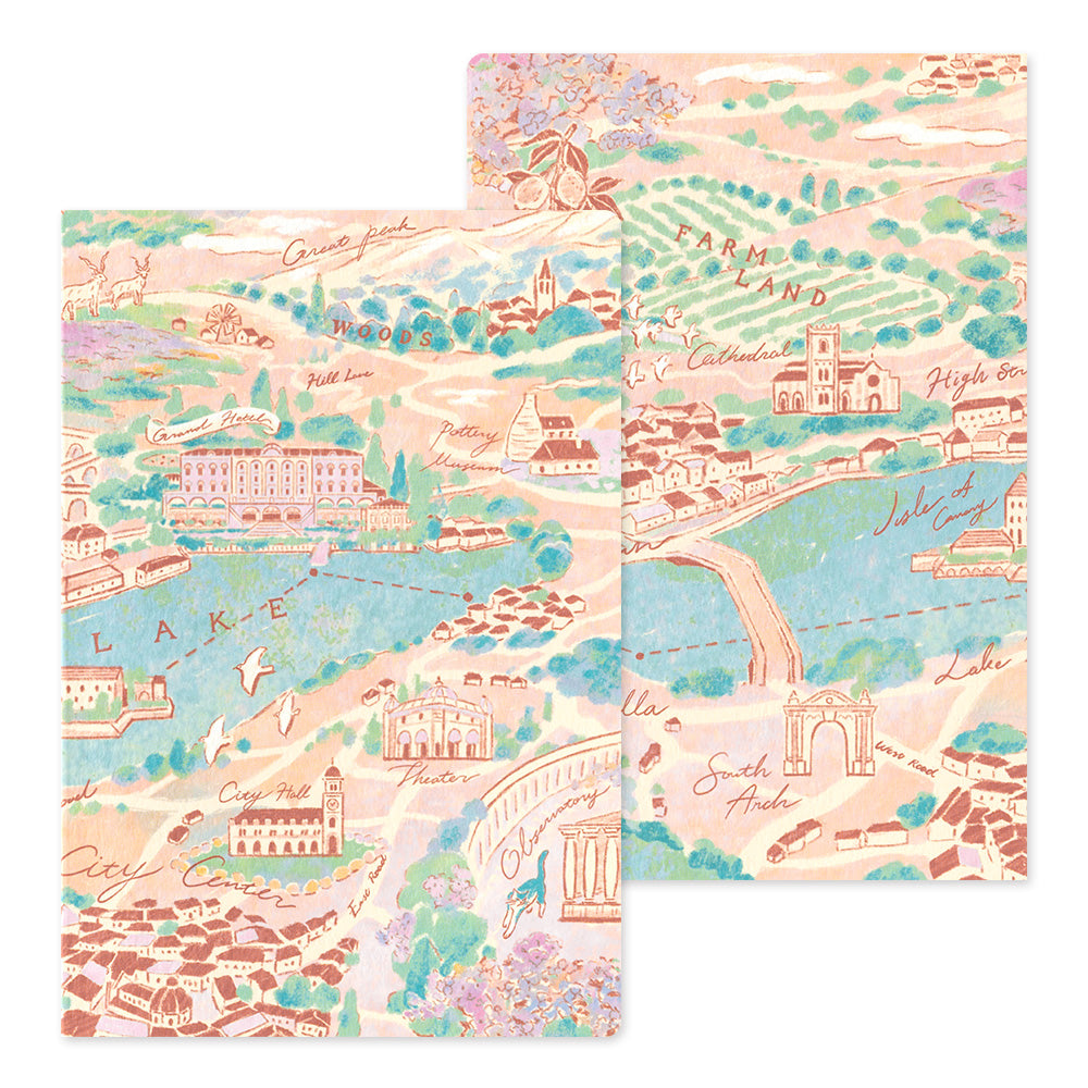 Midori Yuru Log Notebook - Travel & Hotel