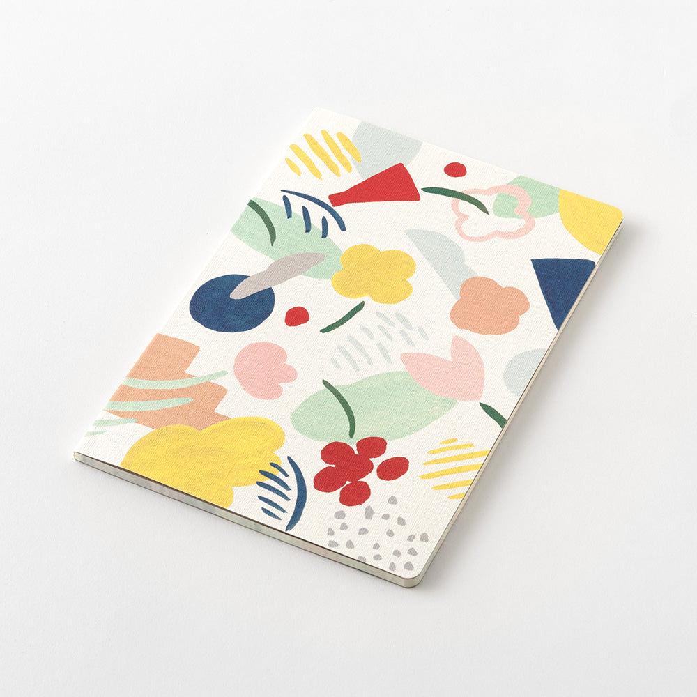 Midori Yuru Log Notebook - Motif Textile