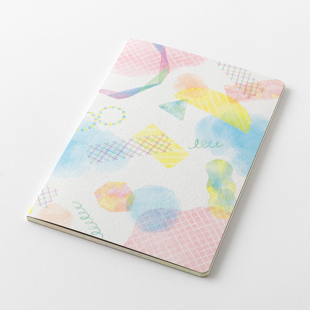 Midori Yuru Log Notebook - Watercolor