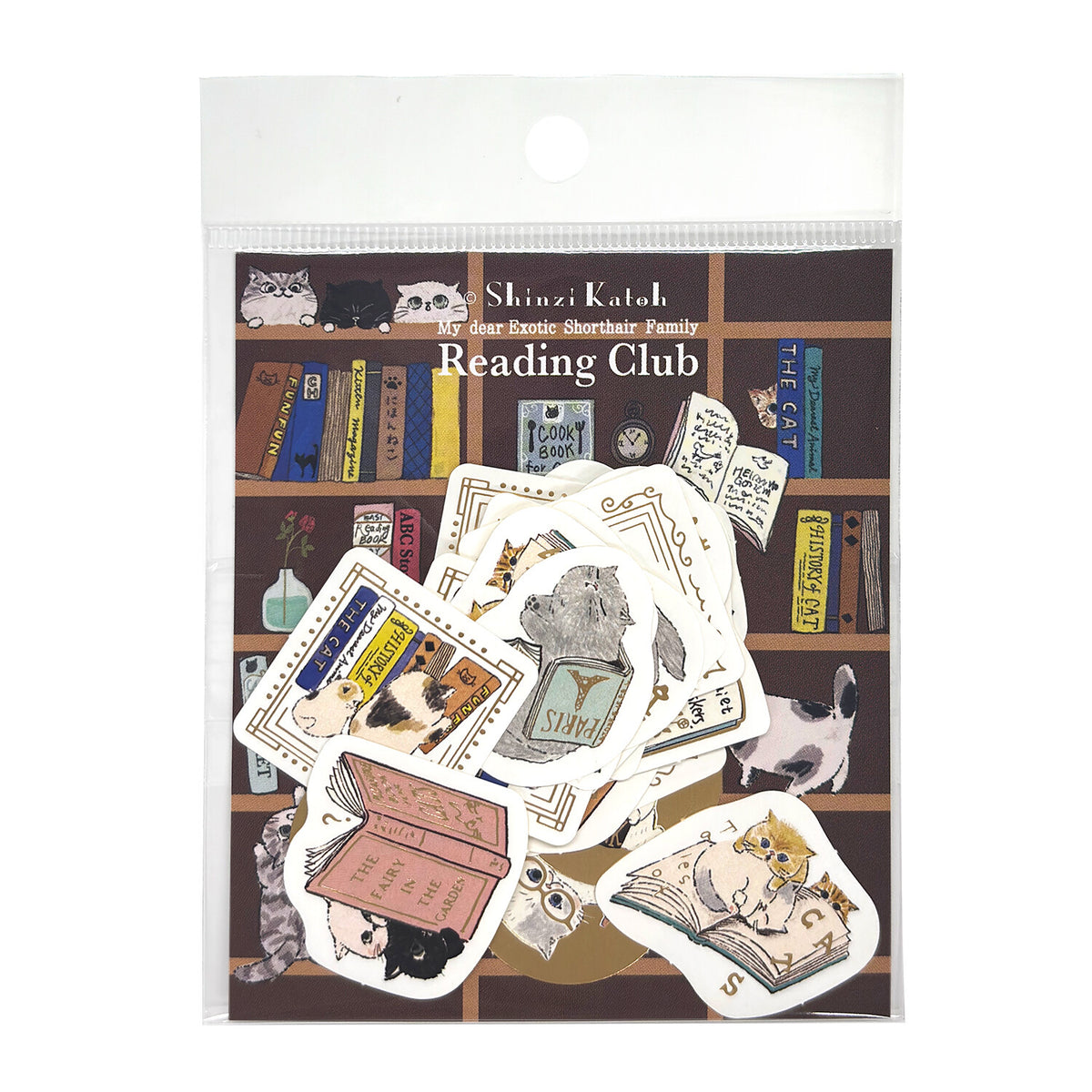Seal-do Flake Seal Stickers - Shinzi Katoh - Reading Club