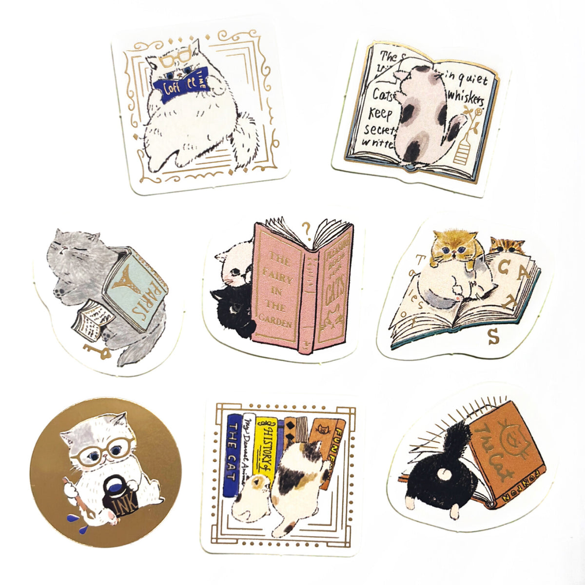 Seal-do Flake Seal Stickers - Shinzi Katoh - Reading Club