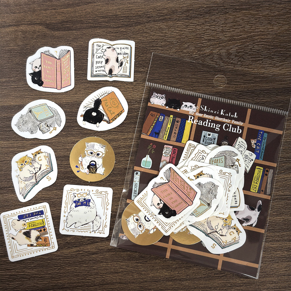 Seal-do Flake Seal Stickers - Shinzi Katoh - Reading Club