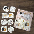 Seal-do Flake Seal Stickers - Shinzi Katoh - Sleeping Cats