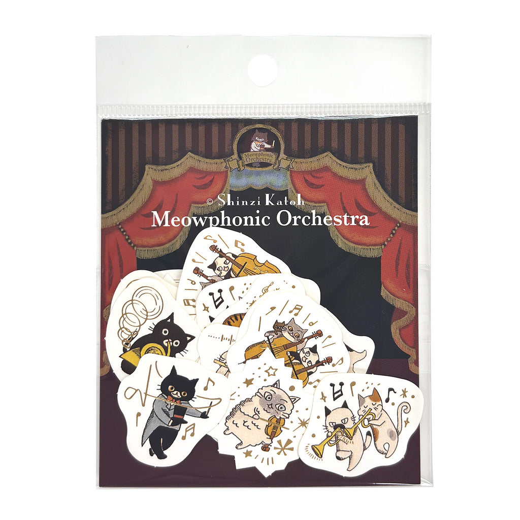 Seal-do Flake Seal Stickers - Shinzi Katoh - Meowphonic Orchestra