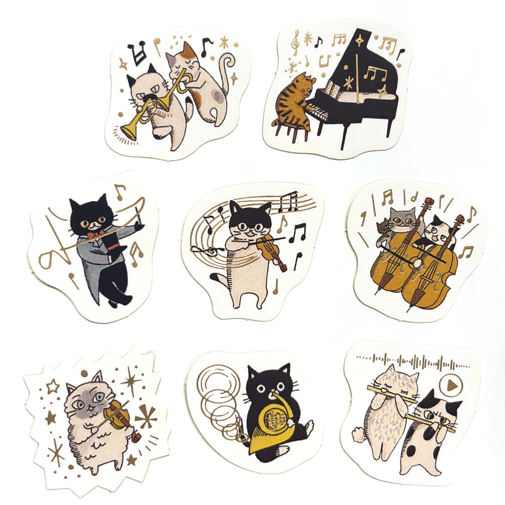 Seal-do Flake Seal Stickers - Shinzi Katoh - Meowphonic Orchestra