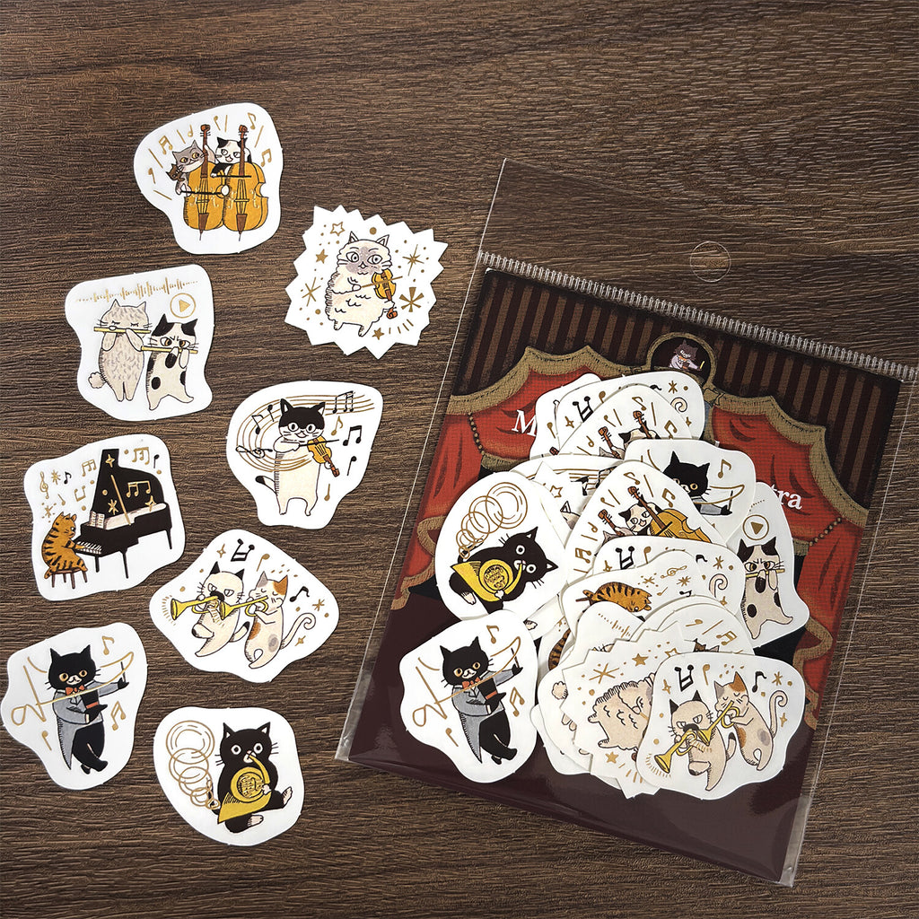 Seal-do Flake Seal Stickers - Shinzi Katoh - Meowphonic Orchestra