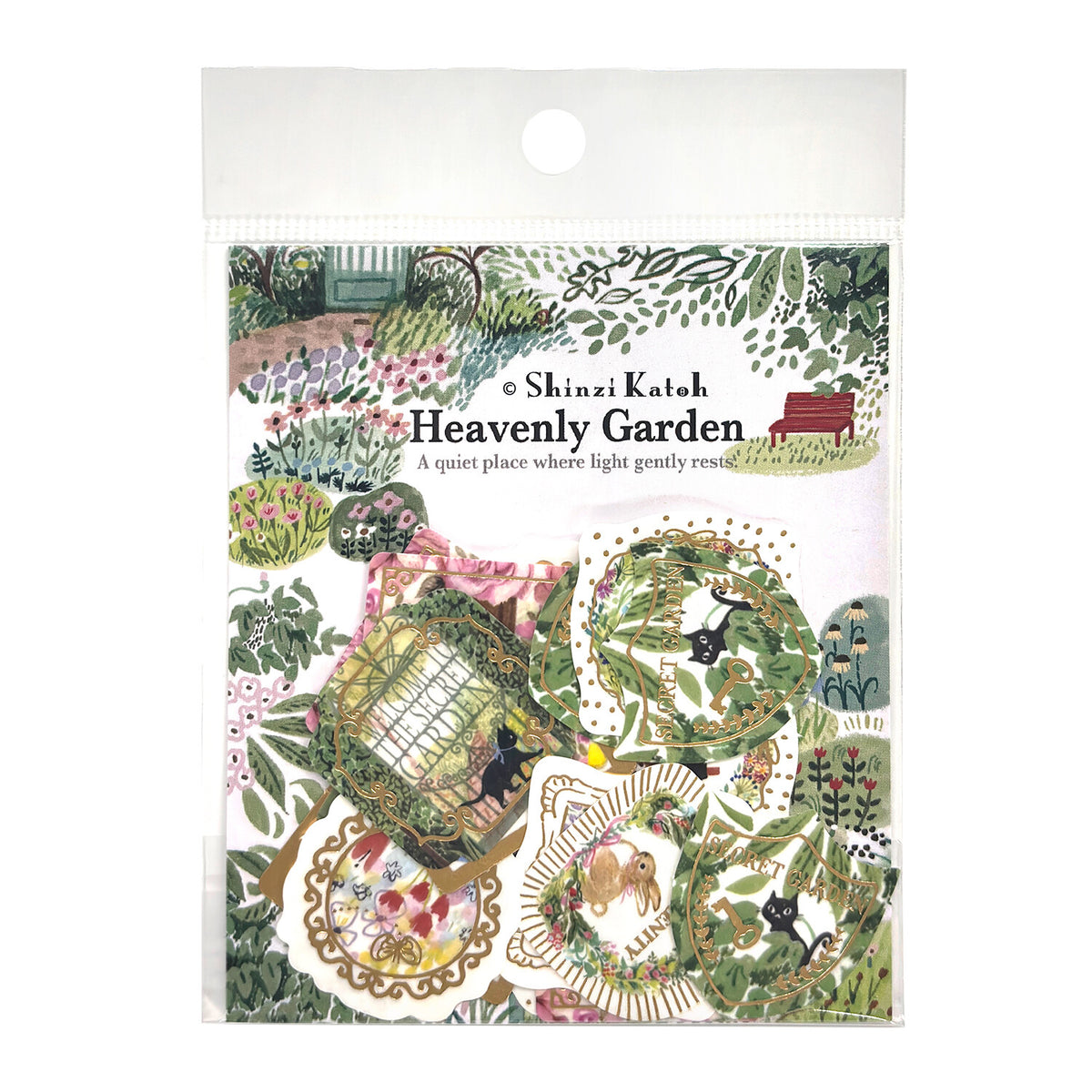 Seal-do Flake Seal Stickers - Shinzi Katoh - Heavenly Garden