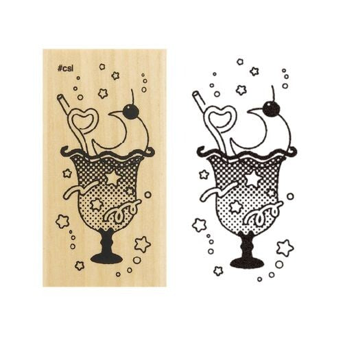 Kodomo No Kao - I Love Stamp Series - I Love Moon Soda