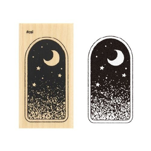 Kodomo No Kao - I Love Stamp Series - I Love Moon Sky