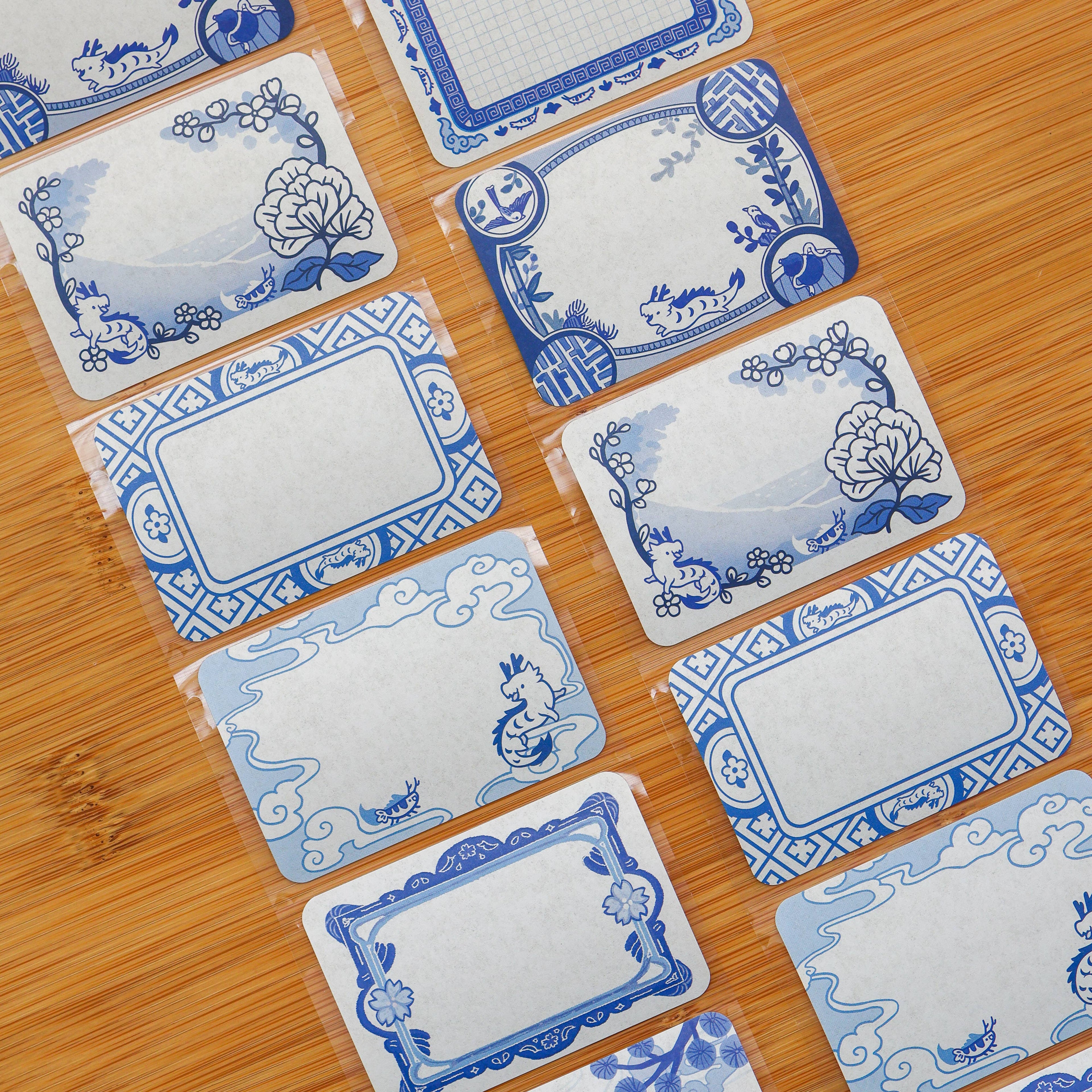 Paper Roll Labels  - Chinese Porcelain