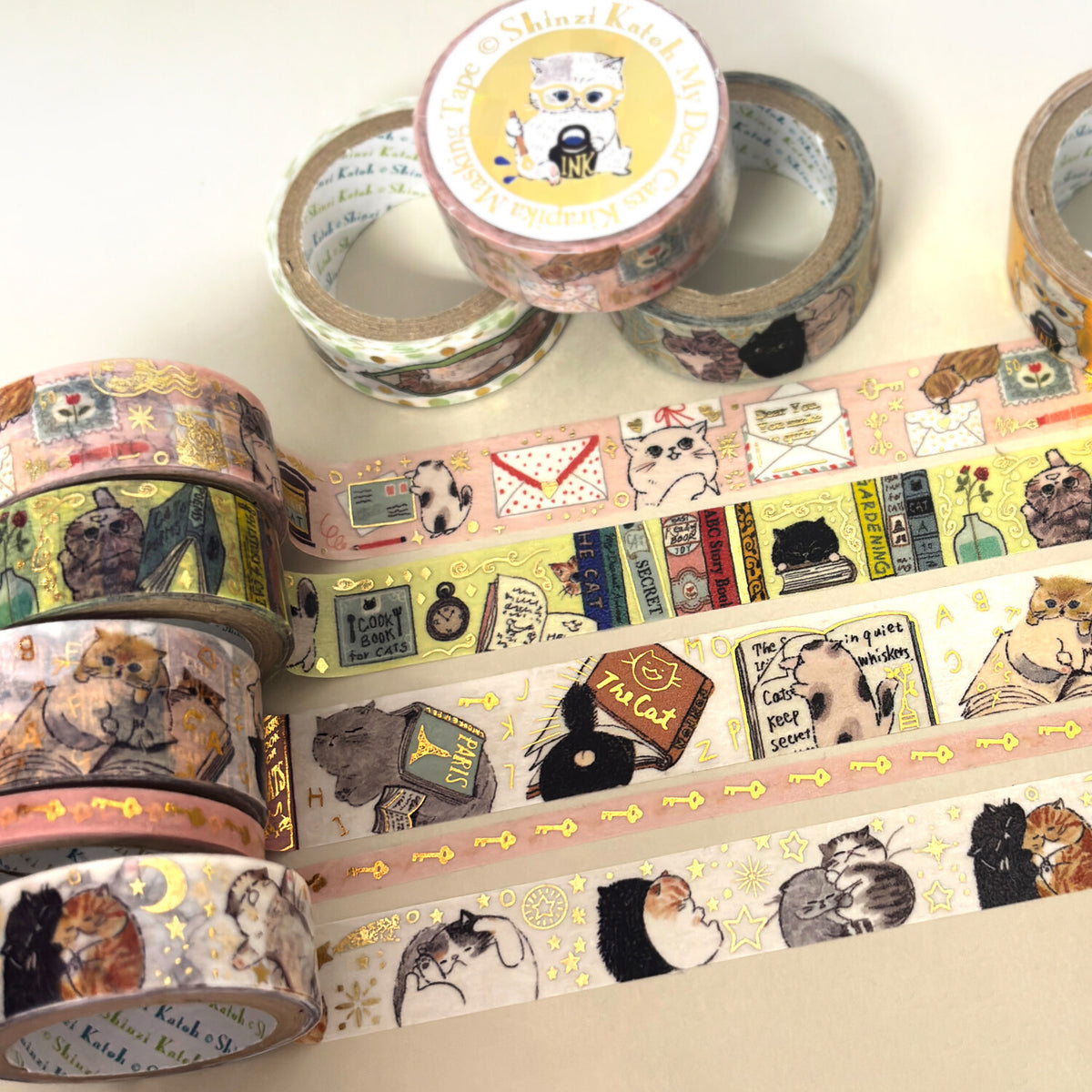 Seal-do Washi Tape - Shinzi Katoh - Cat Letters