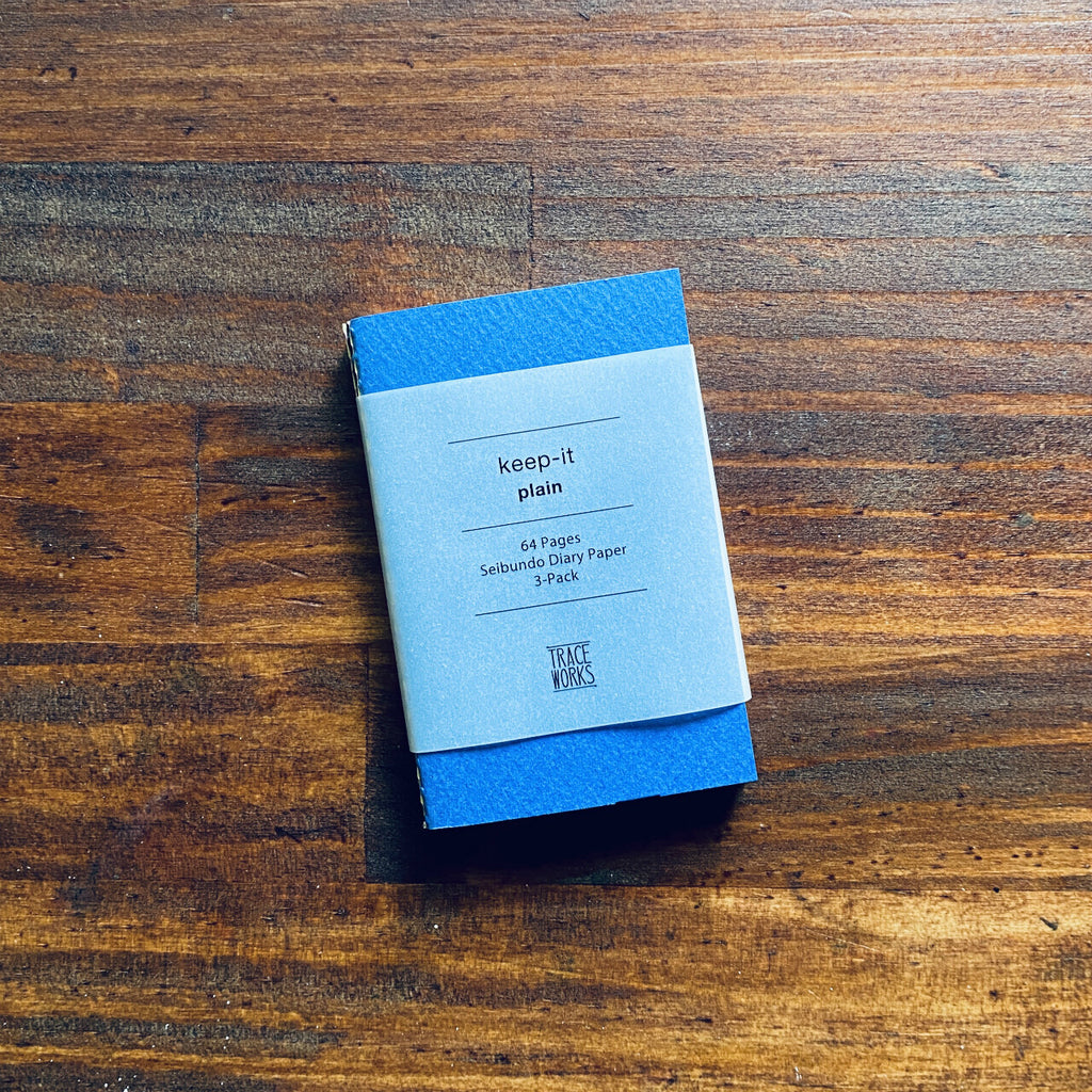 Nouto - keep-it - Card Size 3-pack Notebook - Plain