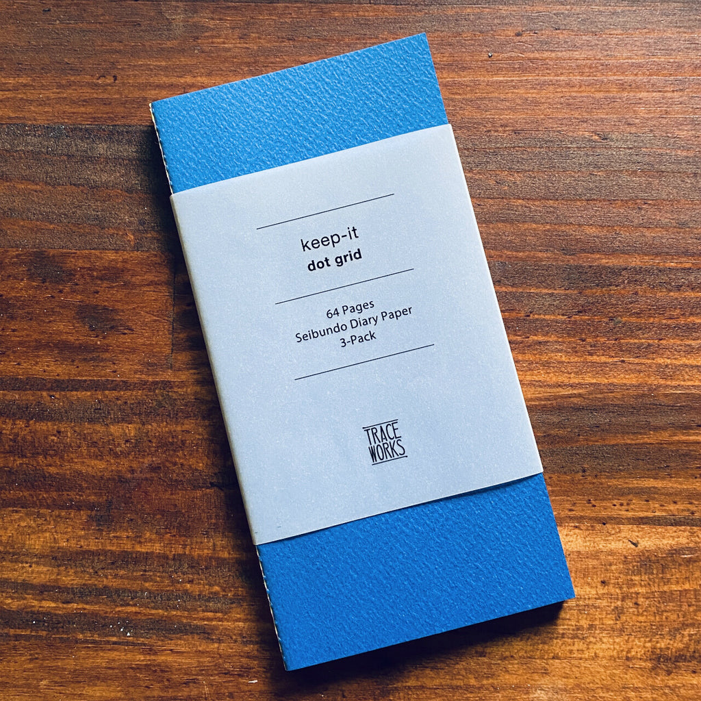 Nouto - keep-it - A5 Slim 3-pack Notebook - Dot Grid