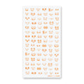 Pumpkin Faces Sticker Sheet