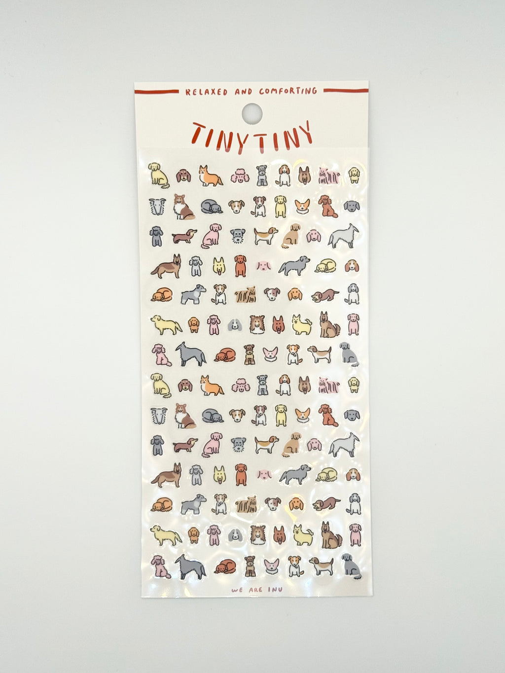 Tiny Tiny Sticker Sheet - Inu