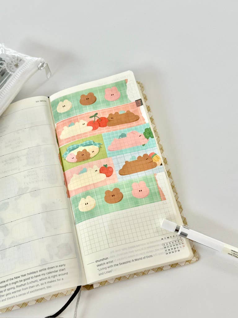 Kuma + Friends Washi Tape