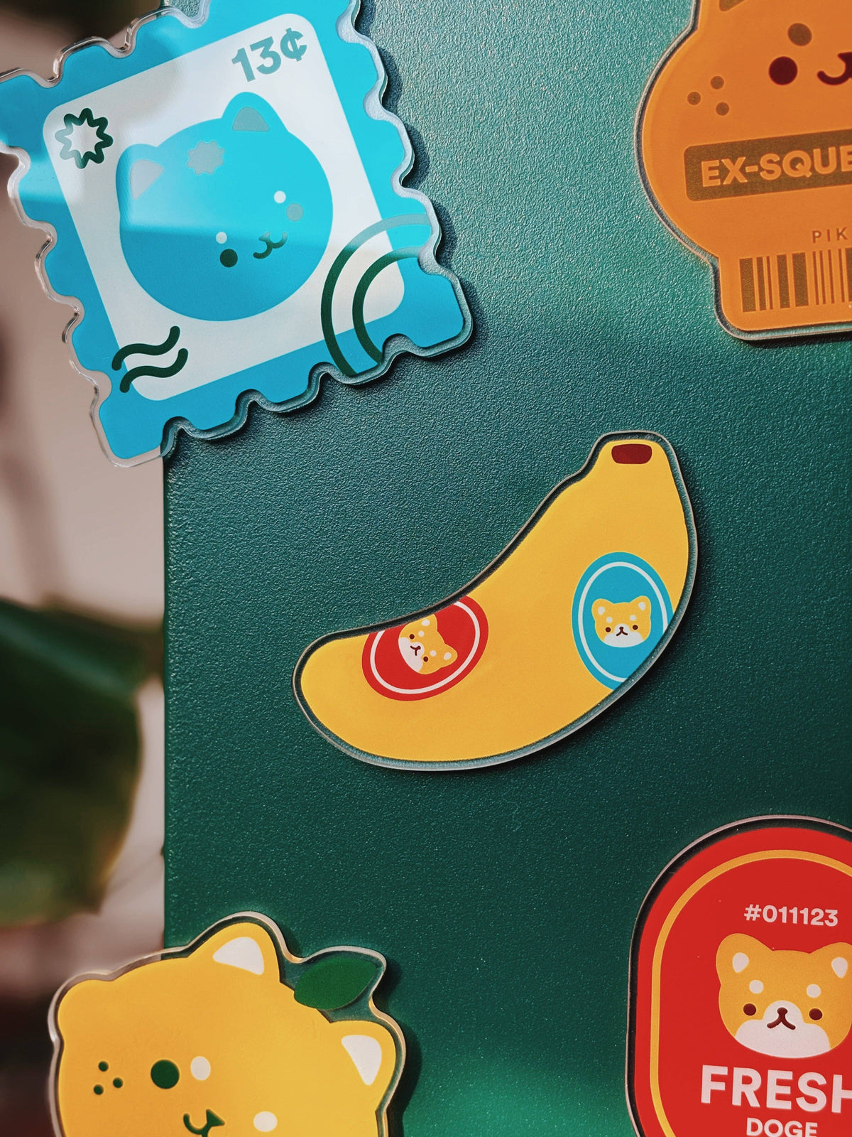 Pikarar Magnets ✦ Fruit Stickers