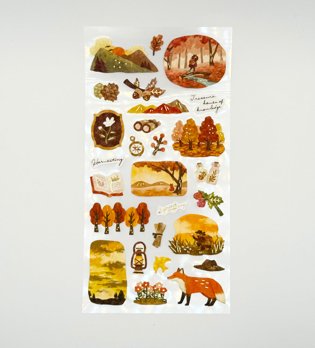 MindWave Tabi Series Sticker Sheet - Twilight Country