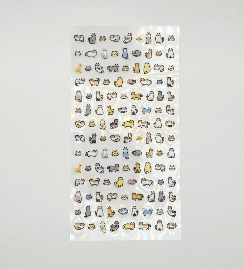 Tiny Tiny Sticker Sheet - Neko
