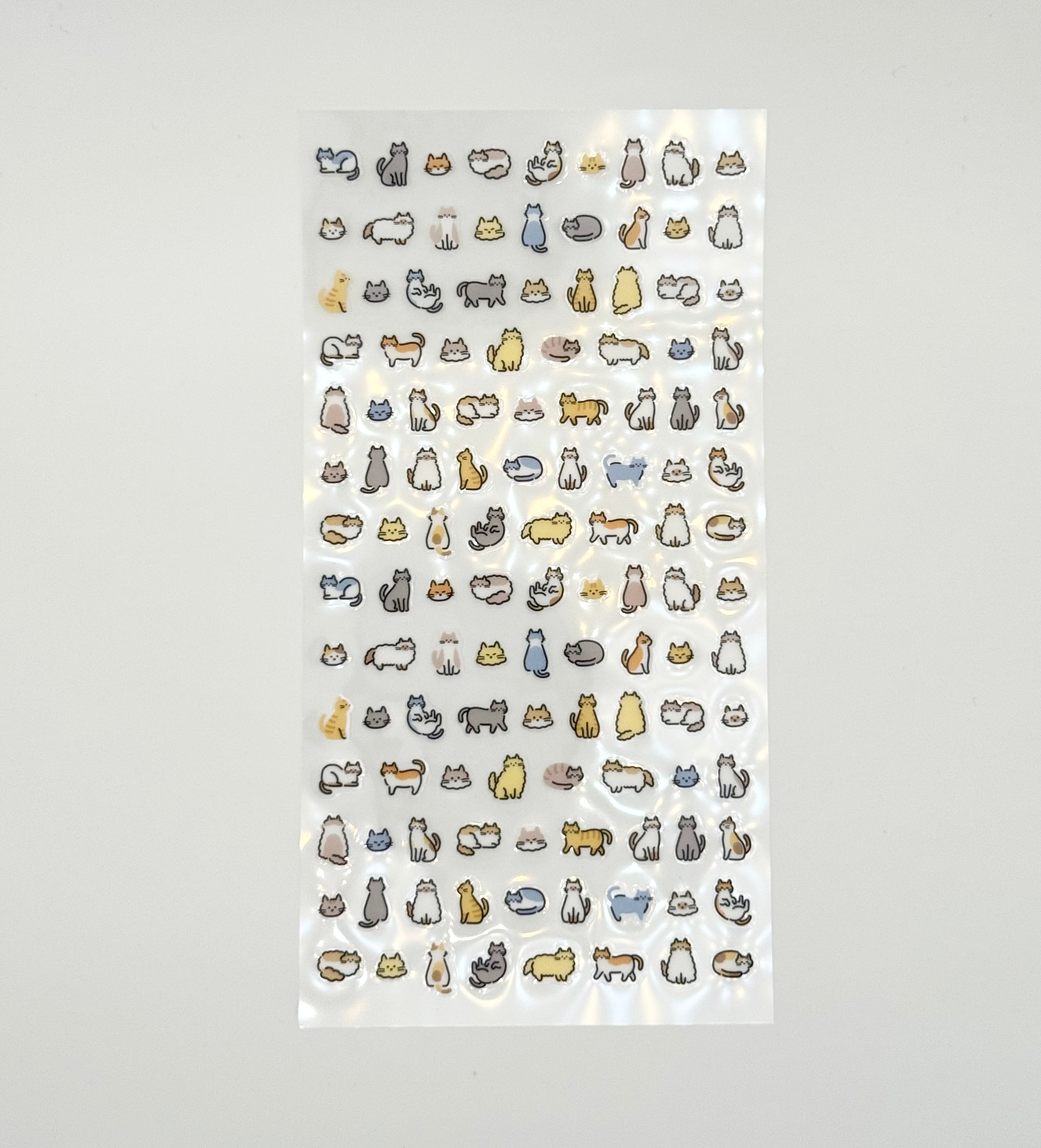 Tiny Tiny Sticker Sheet - Neko
