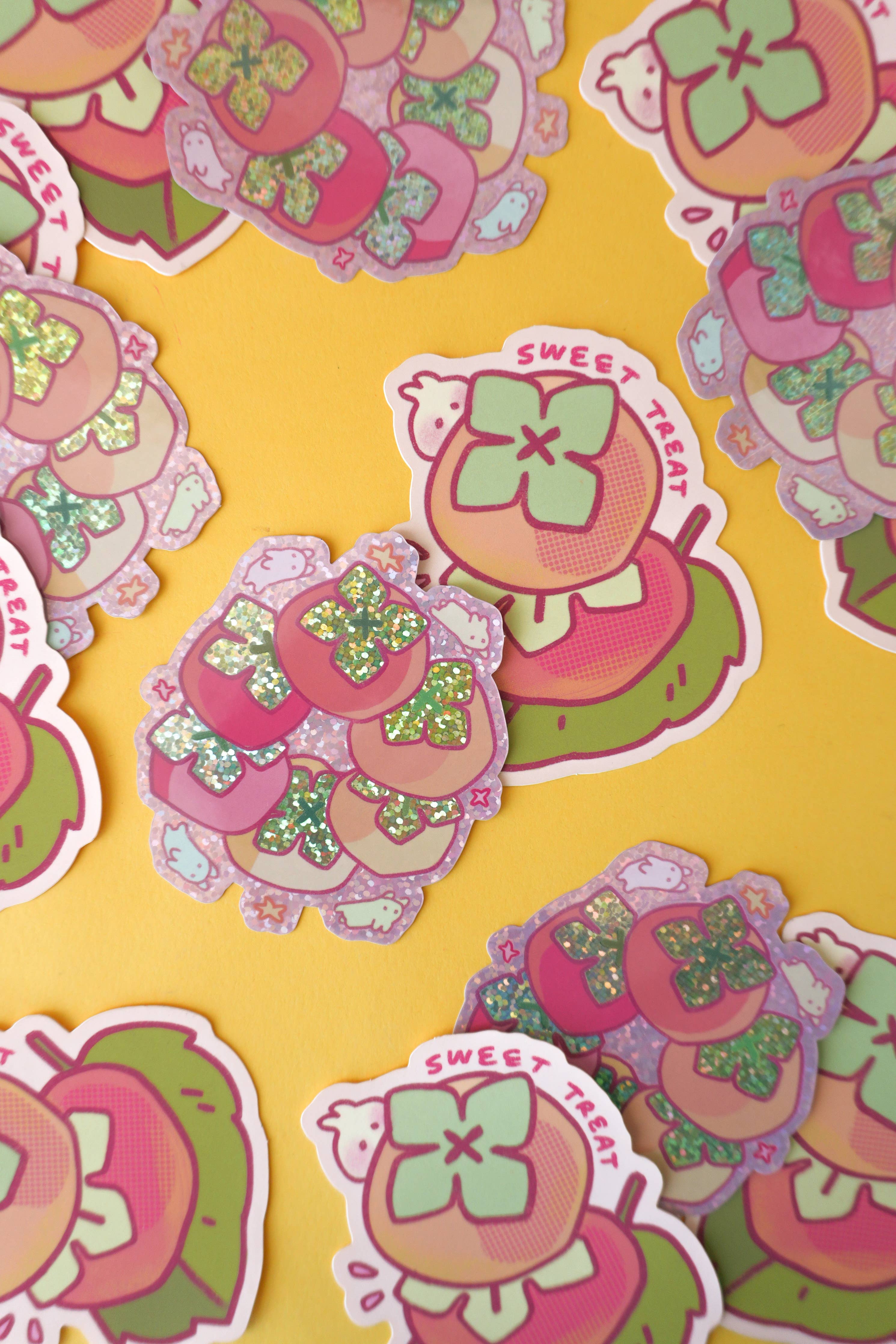 Persimmon Vinyl Stickers