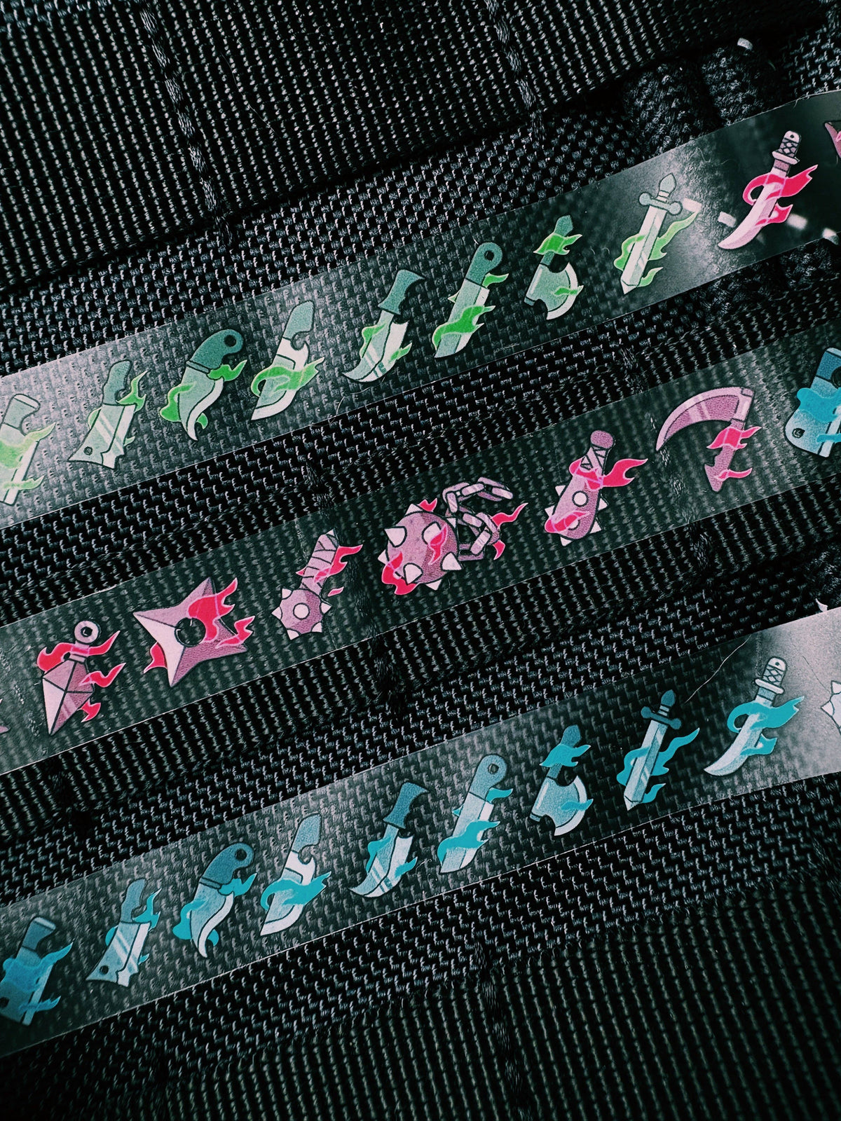 Pikarar Washi tape (clear) | Weapons
