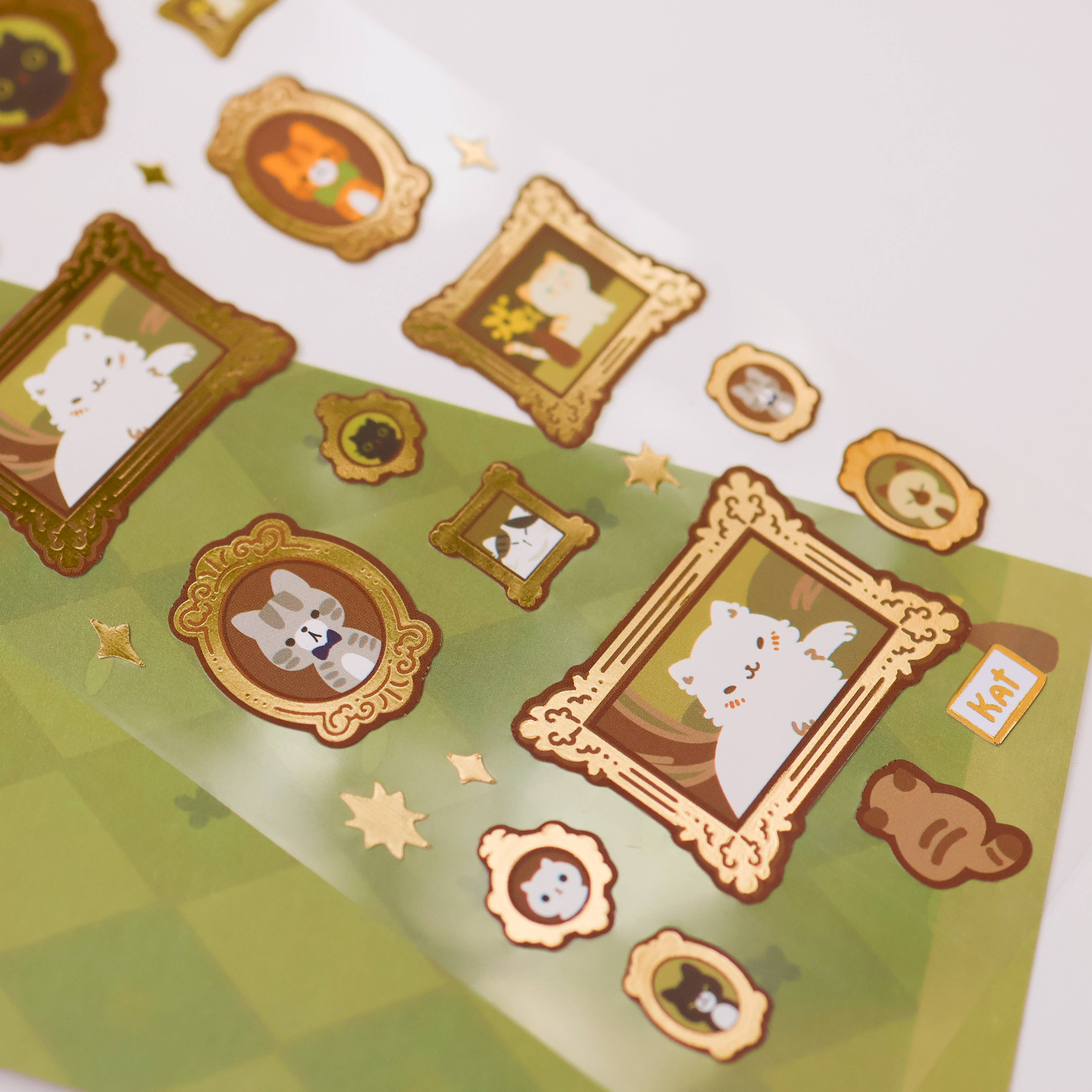 Meowster Piece Sticker Sheet