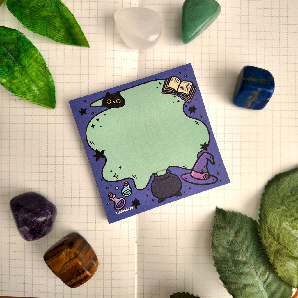 Magical Cauldron Sticky Notes