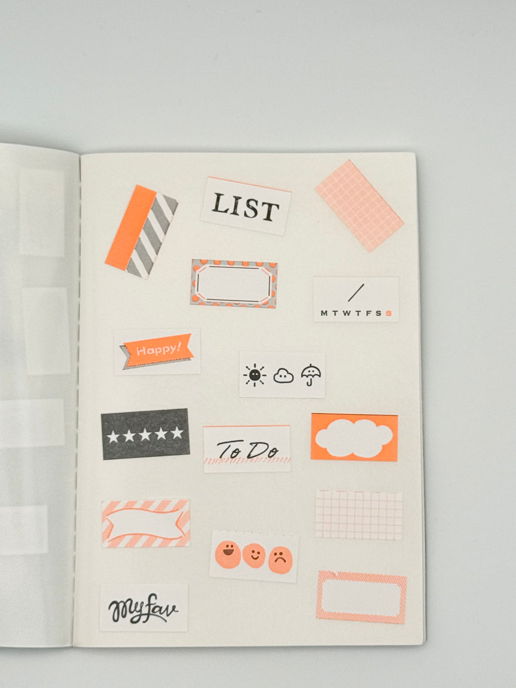 Beverly Baum Deco Labeler Roll Stickers - Log