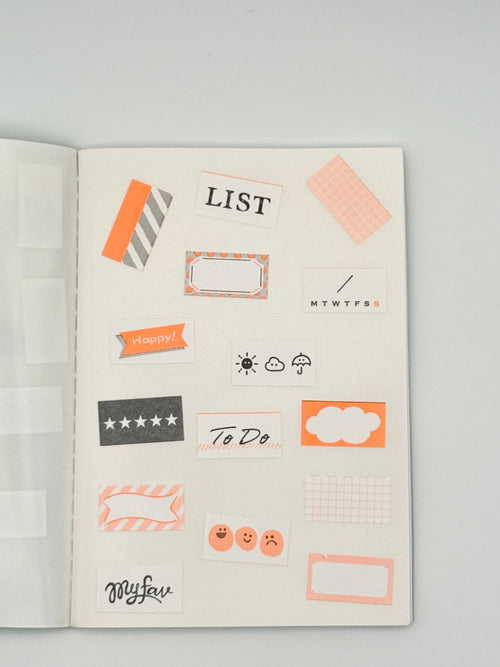 Beverly Baum Deco Labeler Roll Stickers - Log