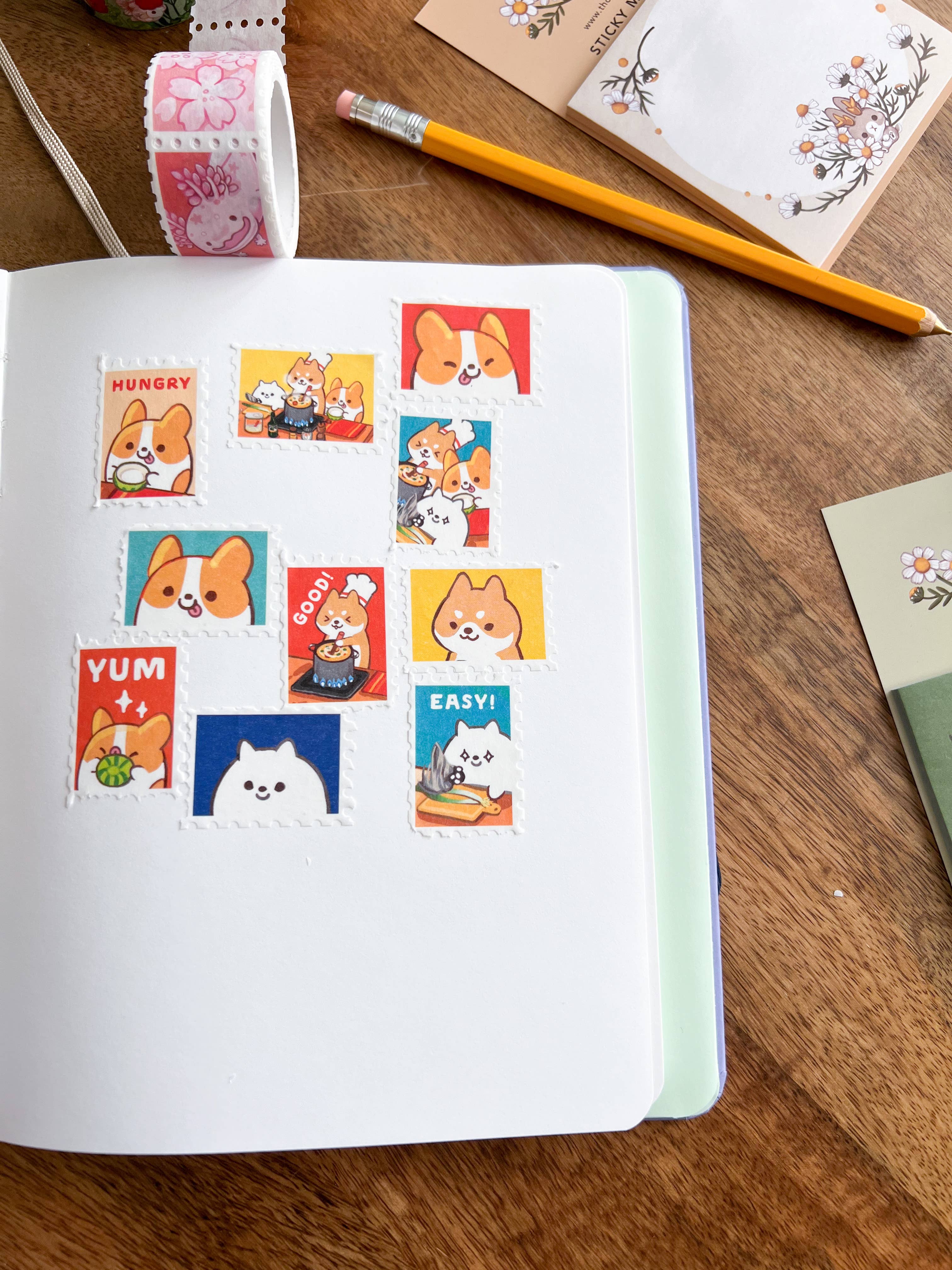 Stamp Washi Tape - Soup Season