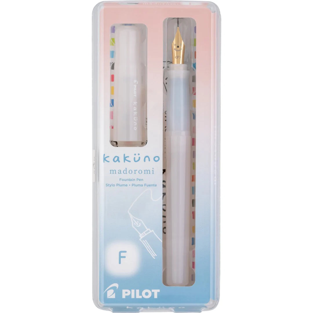 Pilot Kakuno Madoromi Fountain Pens - Fine Nib