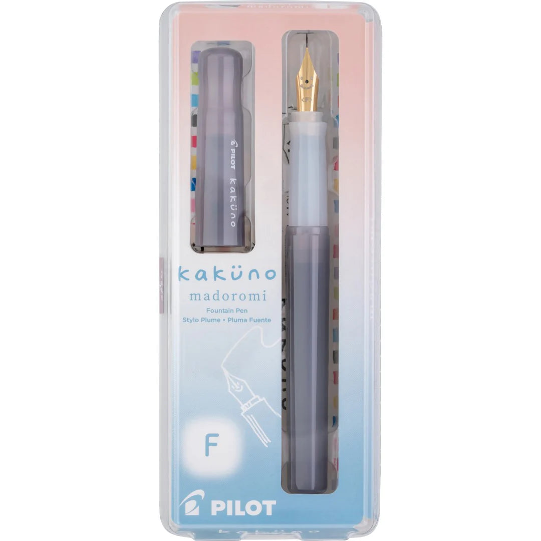 Pilot Kakuno Madoromi Fountain Pens - Fine Nib
