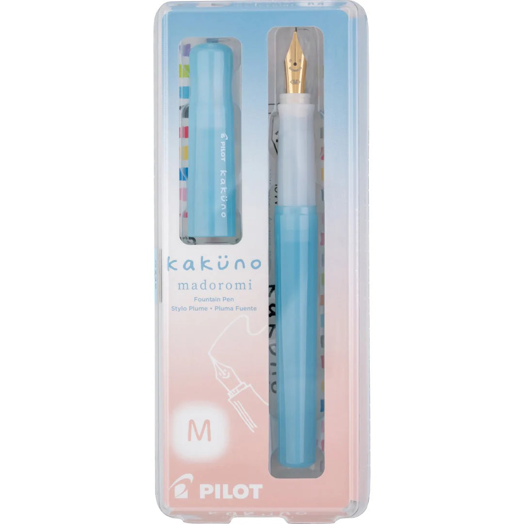 Pilot Kakuno Madoromi Fountain Pens - Medium Nib