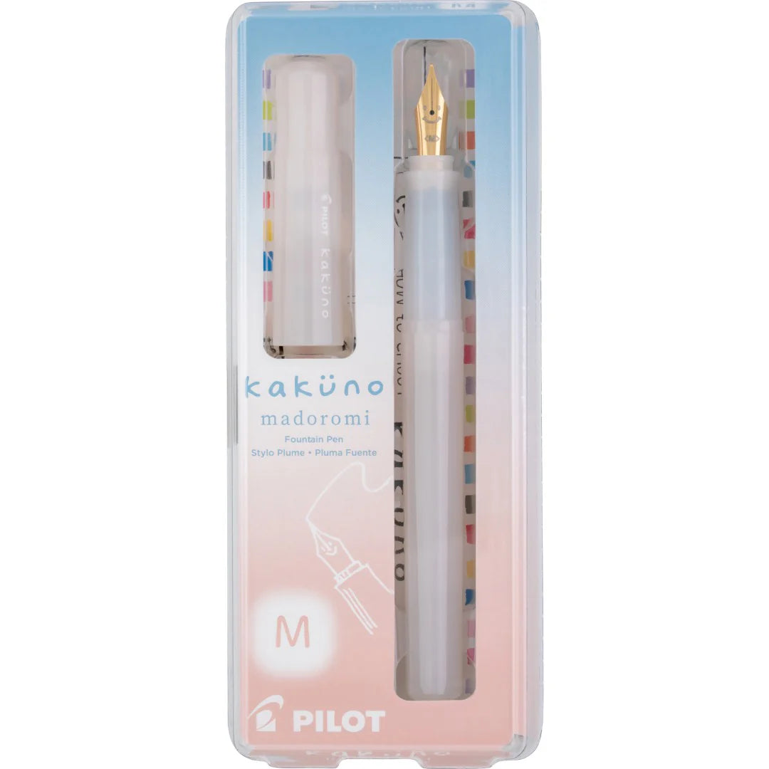 Pilot Kakuno Madoromi Fountain Pens - Medium Nib