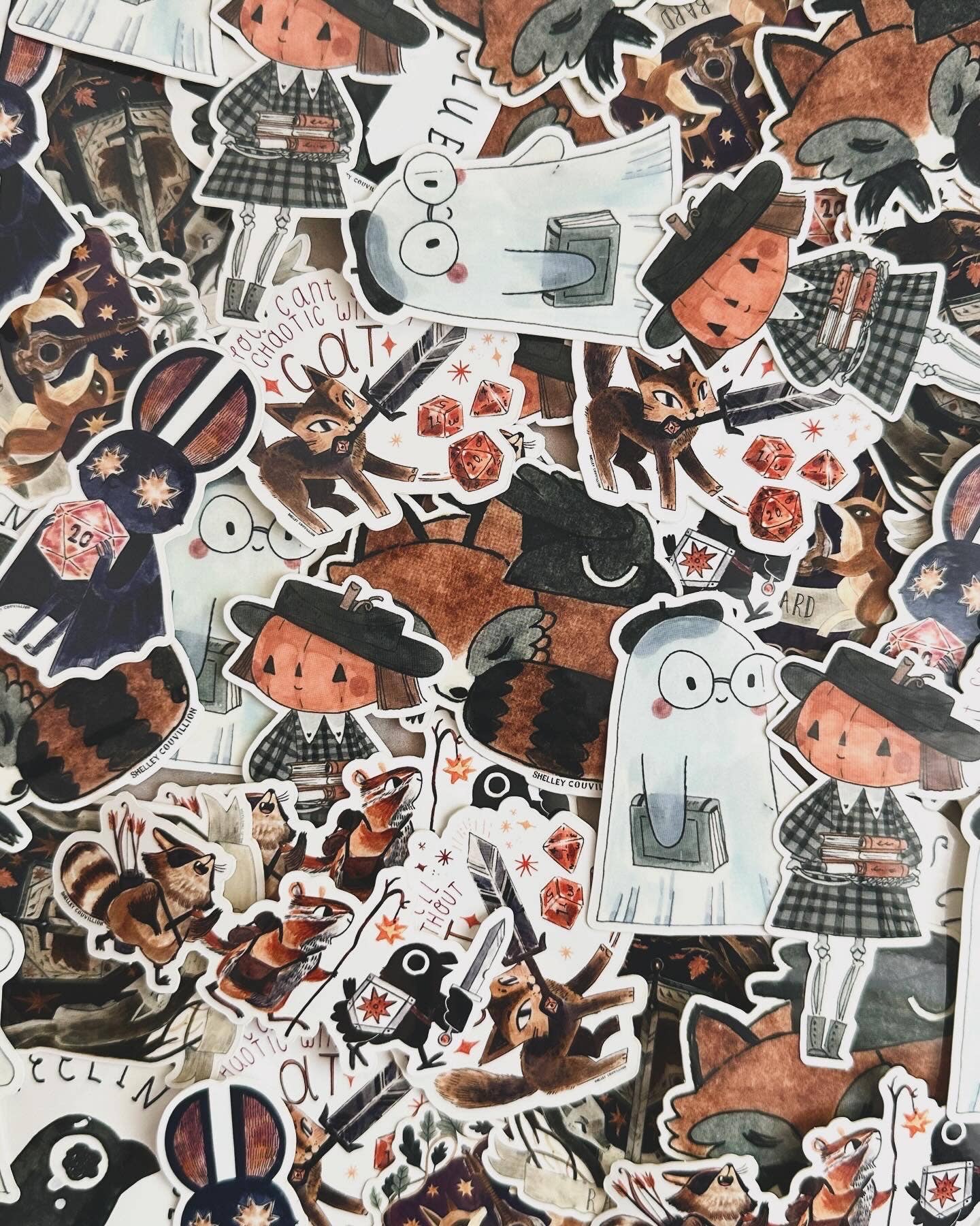 Adventuring D&D Party Sticker