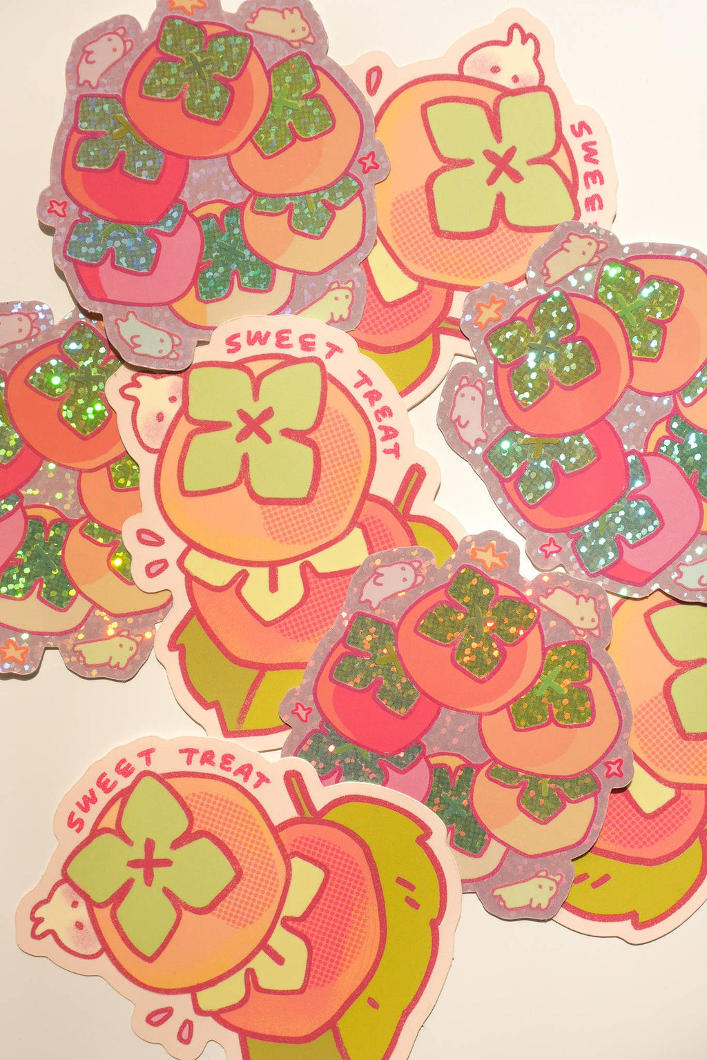 Persimmon Vinyl Stickers