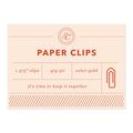 Keep It Together Paper Clips - Red