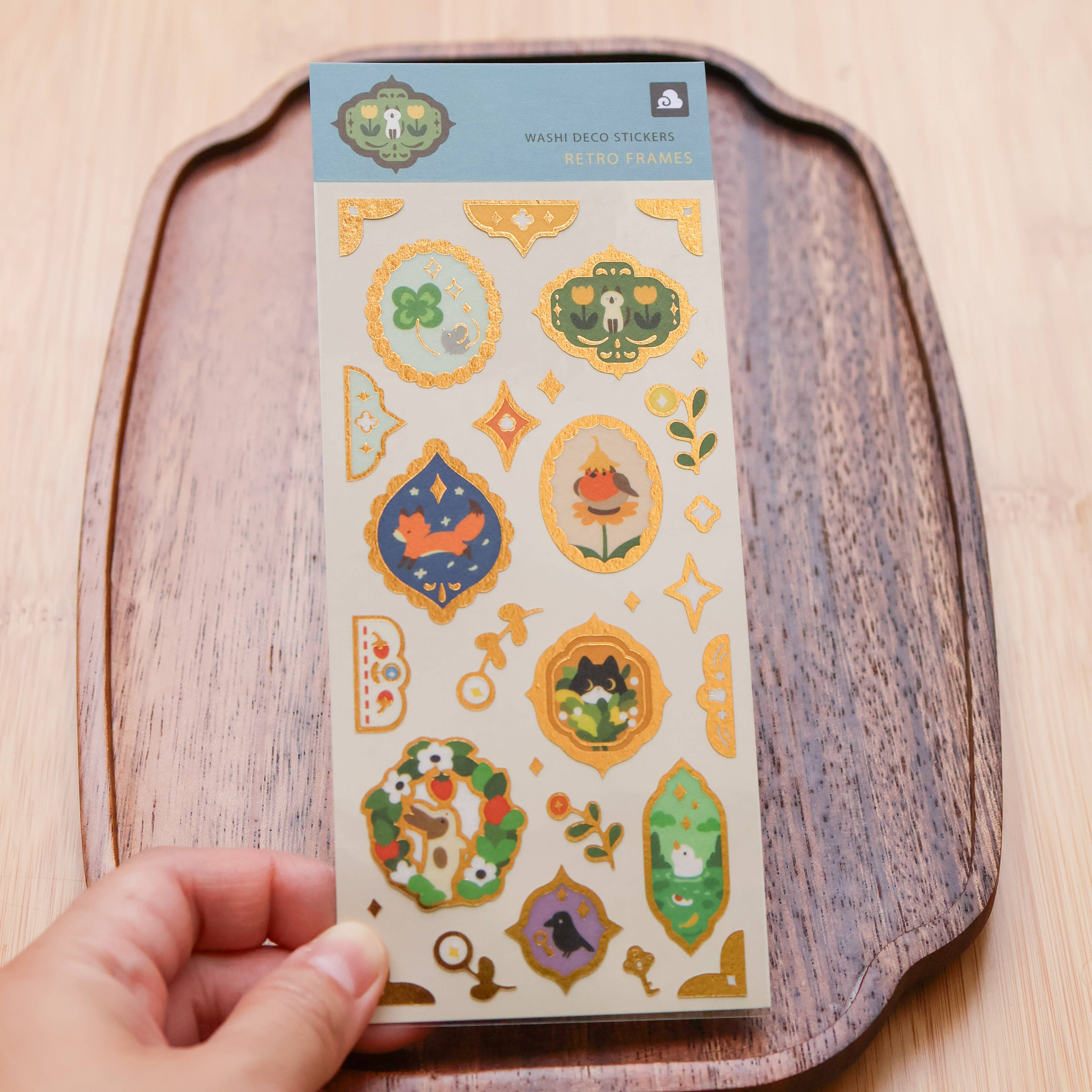 Retro Frames Sticker Sheet