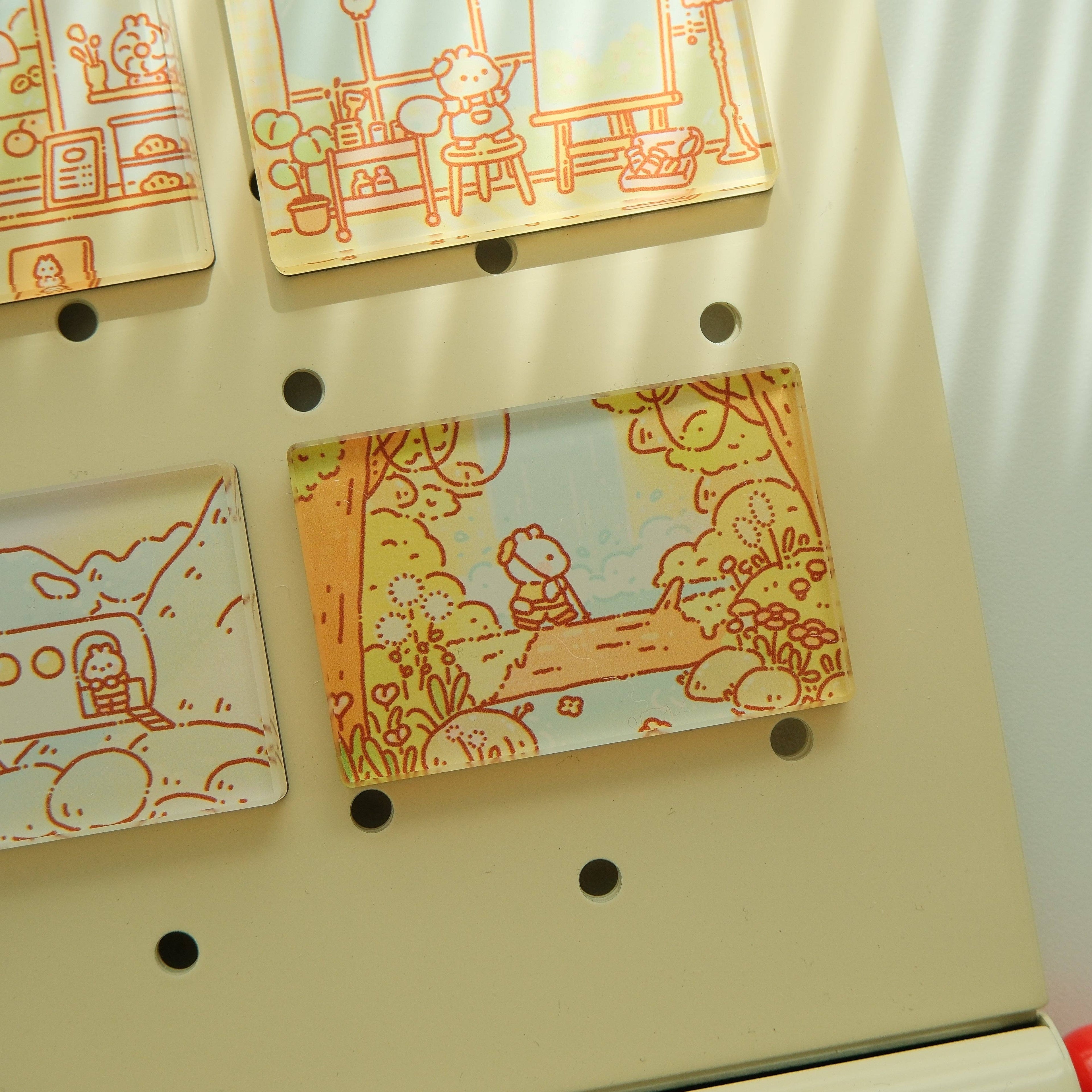 Bunnies Magnets - Outdoor & Homebody Collection