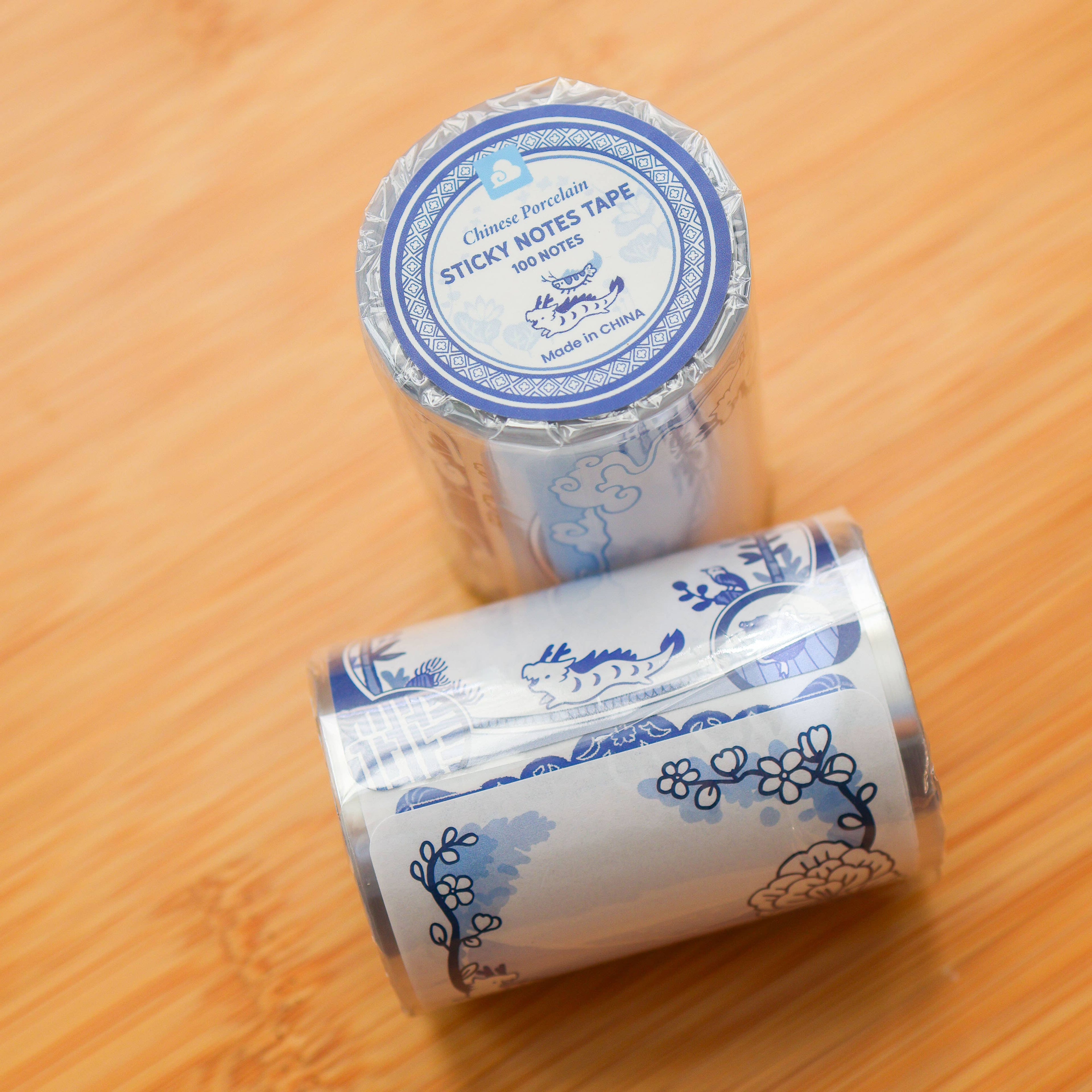 Paper Roll Labels  - Chinese Porcelain