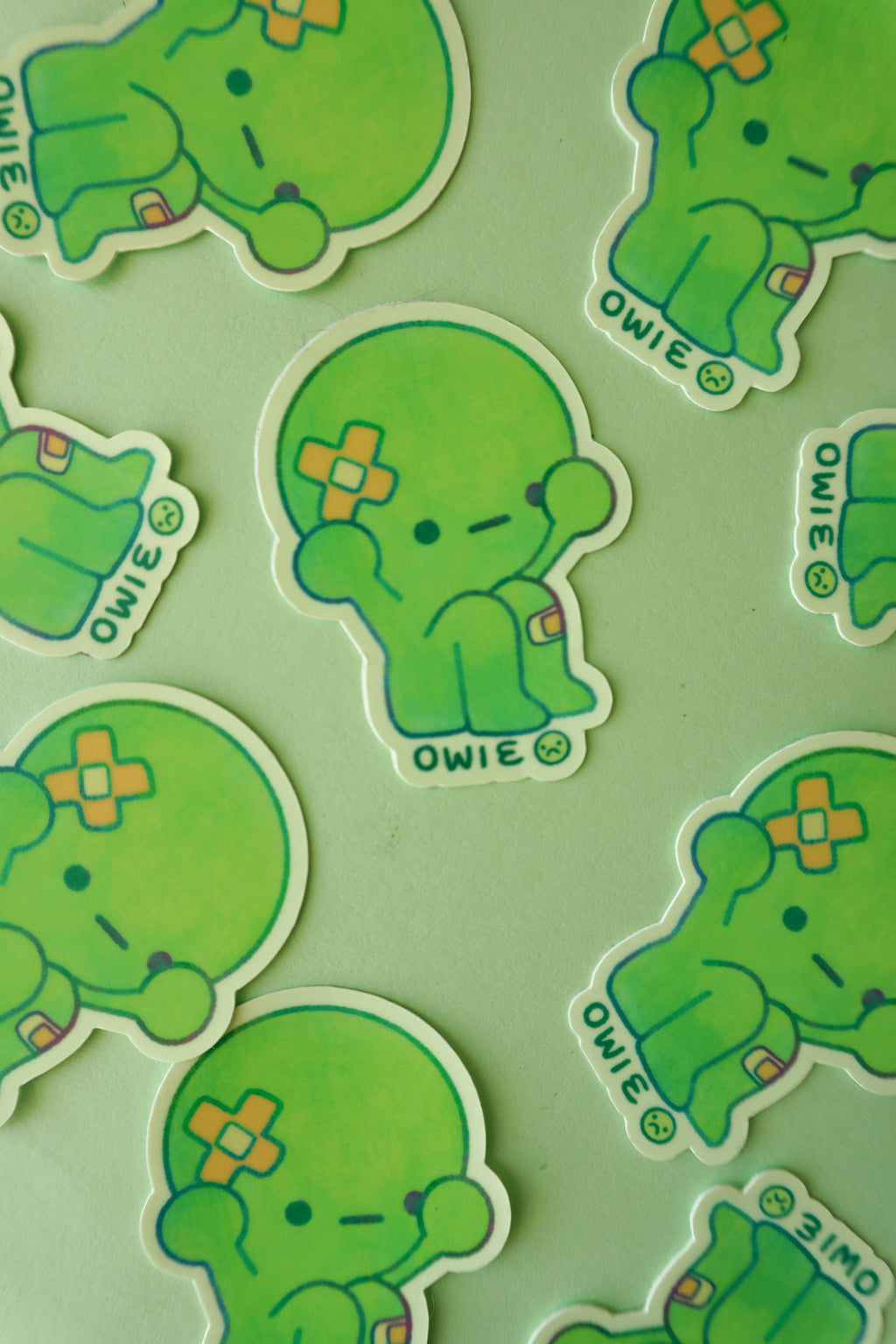 Smiski Glow in the Dark Vinyl Sticker