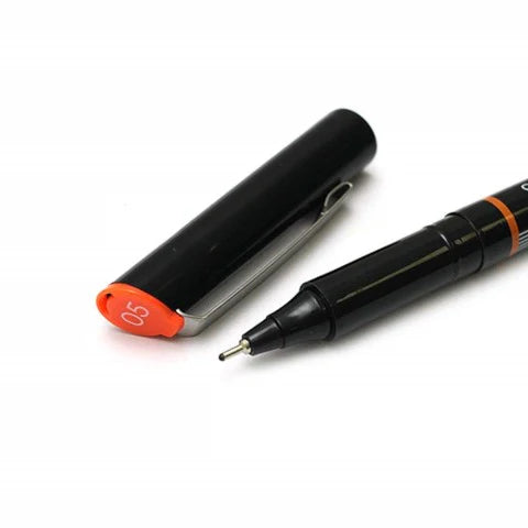 OHTO Graphic Liner Needle Point Drawing Pen - Black Pigment Ink 1.0mm