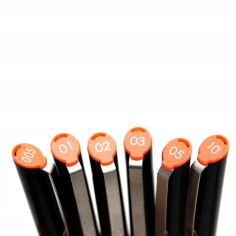 Ohto Graphic Liner Rollerball Pen Set