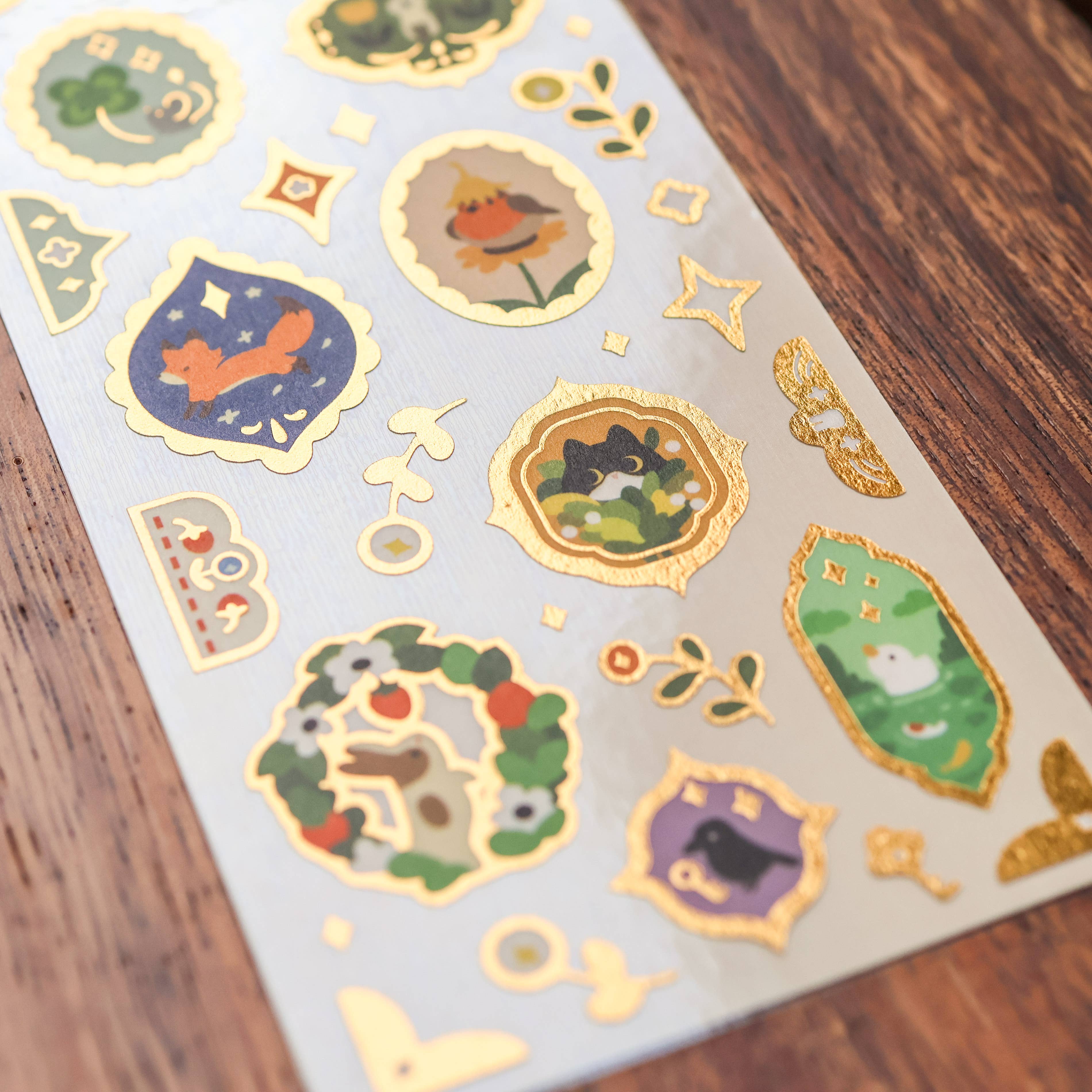 Retro Frames Sticker Sheet