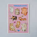 Itty Bitty Kitty Print
