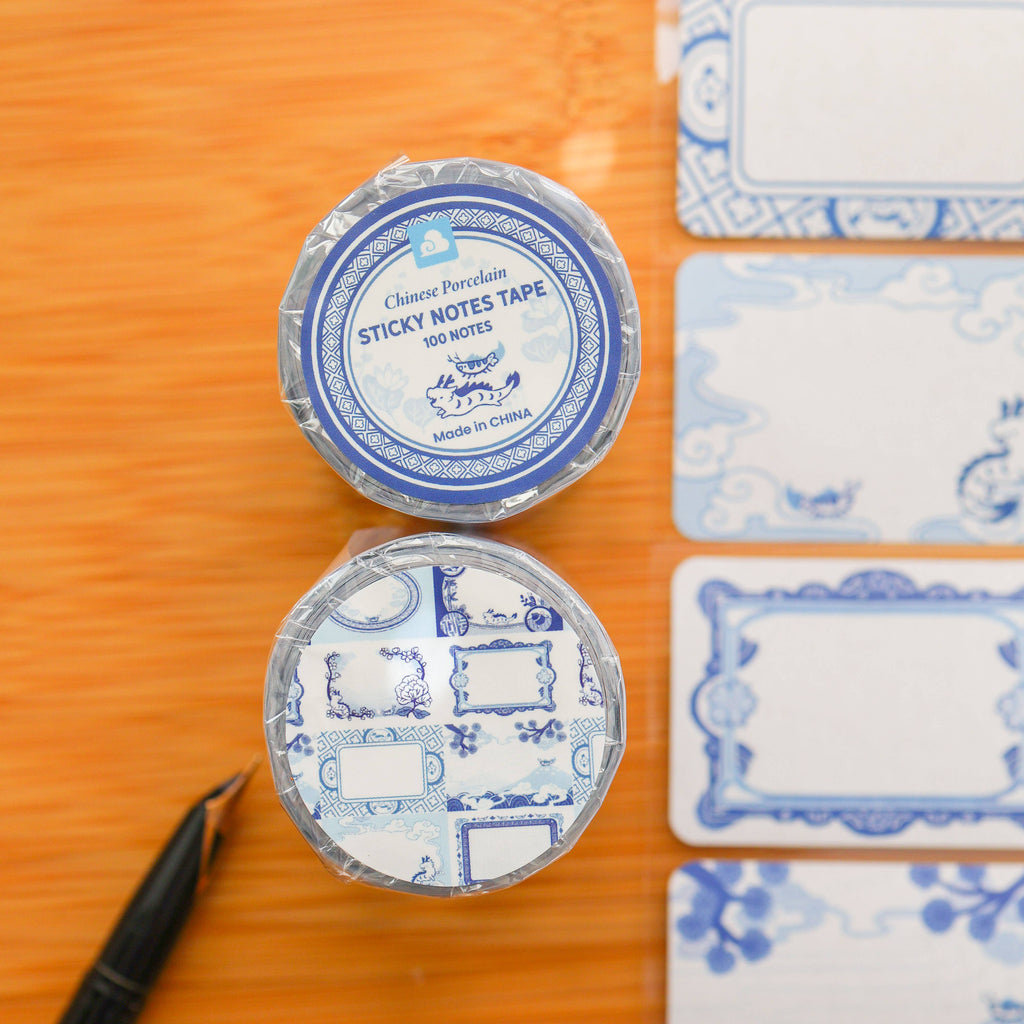 Paper Roll Labels  - Chinese Porcelain