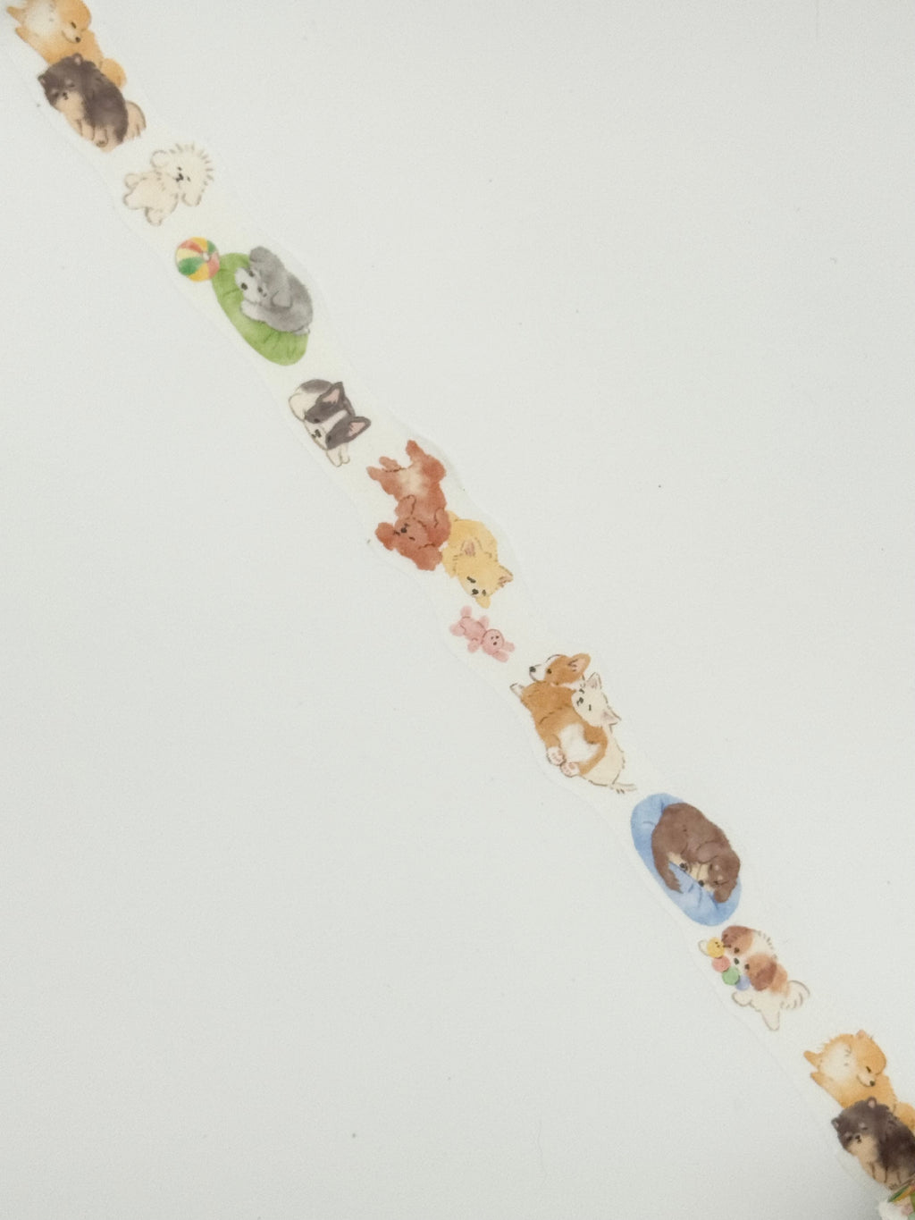 Mind Wave Die-Cut Washi Masking Tape - Naptime Family - Dogs